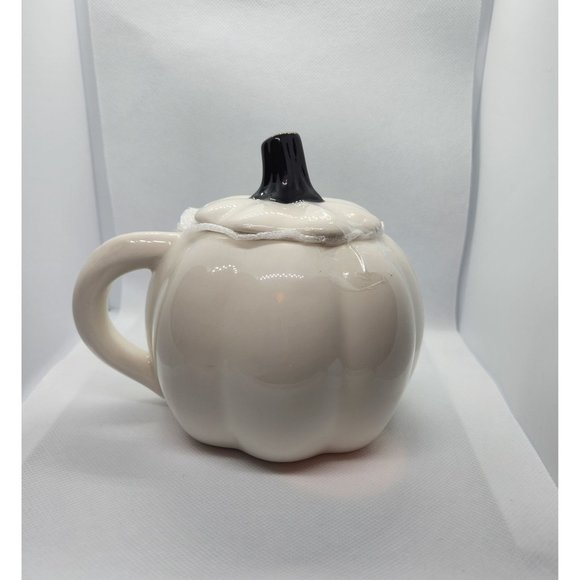 New! Jack Skellington Pumpkin Coffee Mug with Lid Topper! - Picture 2 of 3